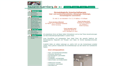 Desktop Screenshot of hautarzt-nuernberg.de